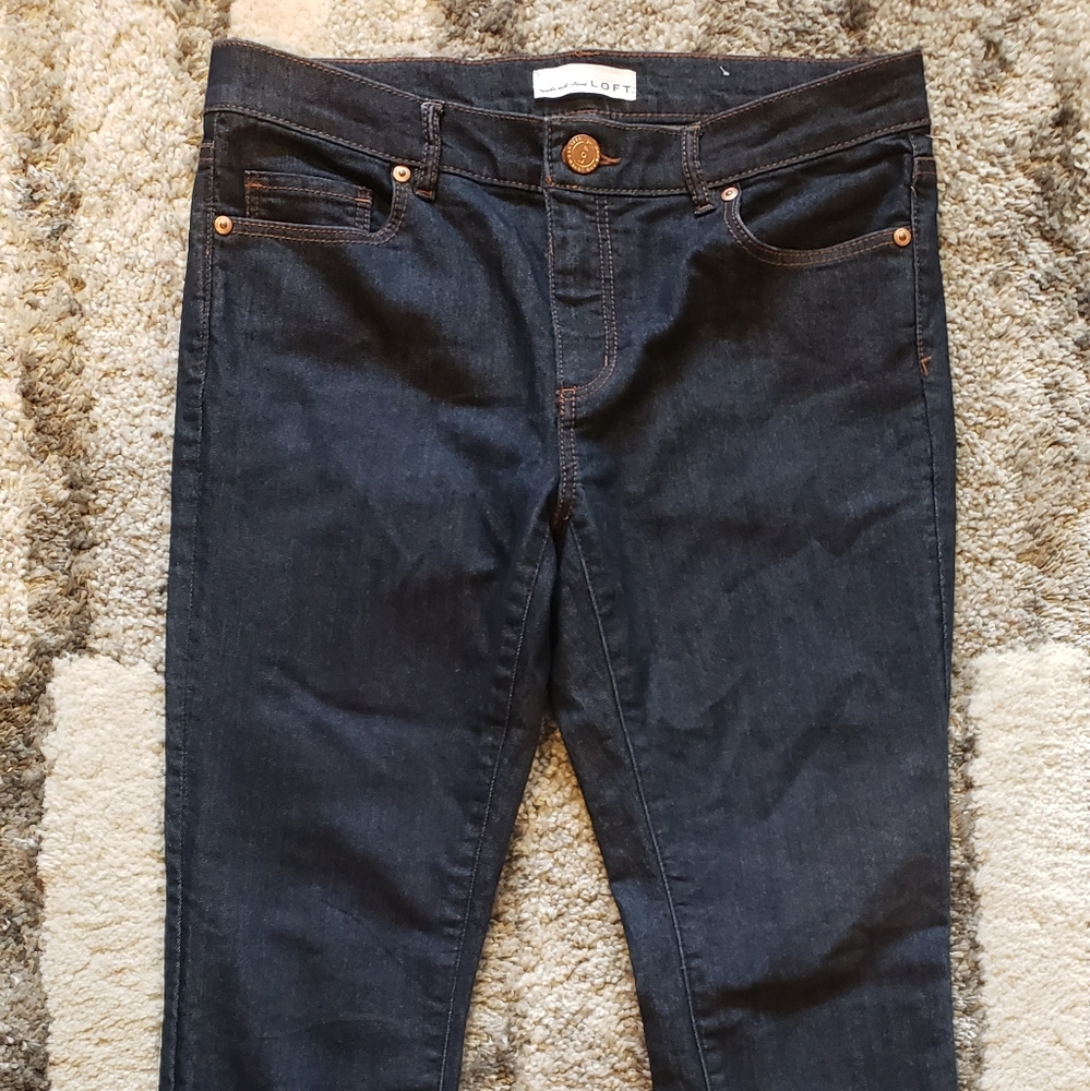 Ann Taylor LOFT MODERN SKINNY JEANS SZ 27/6